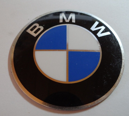 Metall logo bmw propeller alu - metall-logo,