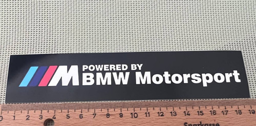 Bmw motorsport powered by - bmw,