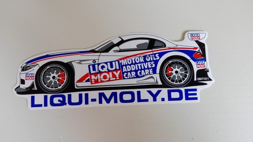 Werbeaufkleber bmw liqui - werbeaufkleber,