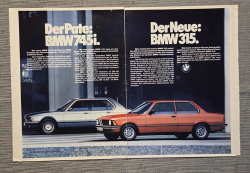 Bmw werbebild 70er - bmw, 70er-80er