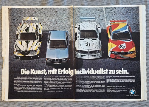 Bmw werbebilder 70er - bmw, jahre