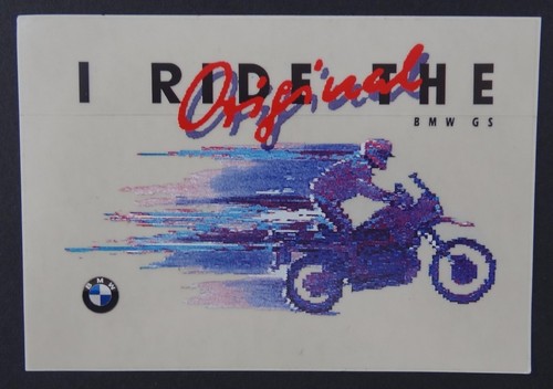 Werbe aufkleber bmw - bmw, i