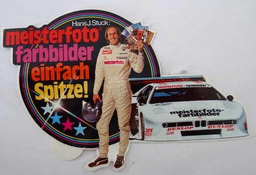 Werbe aufkleber bmw hans - werbe-aufkleber,