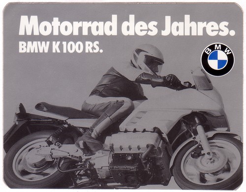 Bmw 100 motorrad des - k,